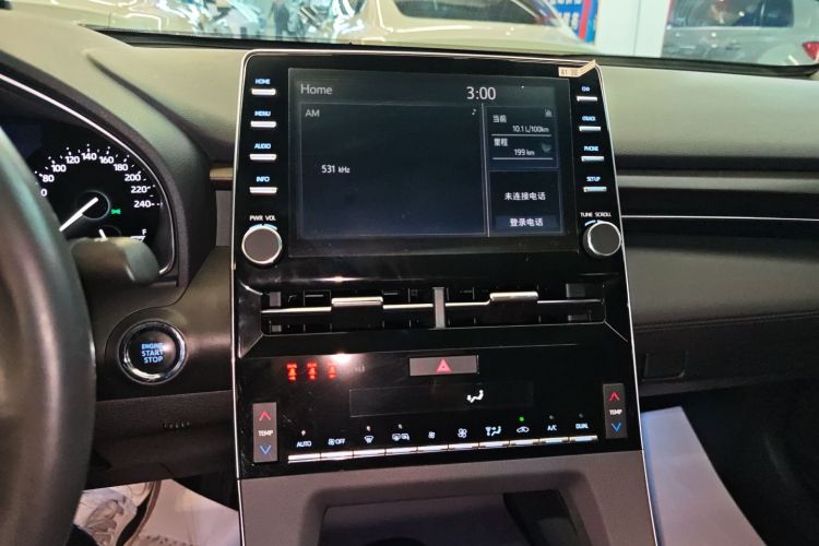 丰田 亚洲龙 2019款 2.0L 豪华版 国VI中控内饰16