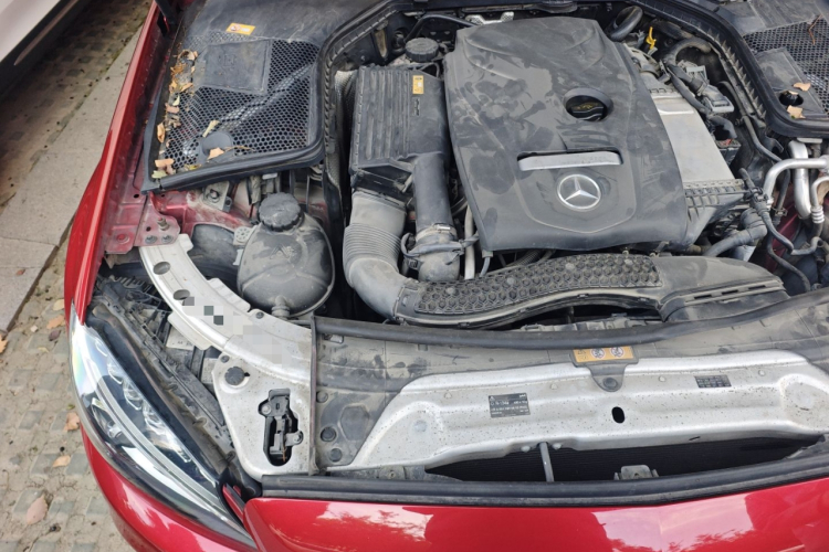 奔驰C级 2016款 C 200 L 运动型局部细节9006