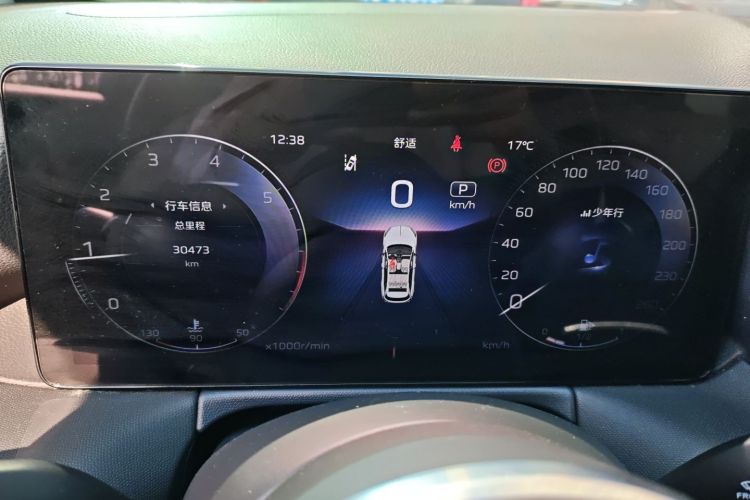 红旗HS3 2023款 1.5T 两驱善为版中控内饰14