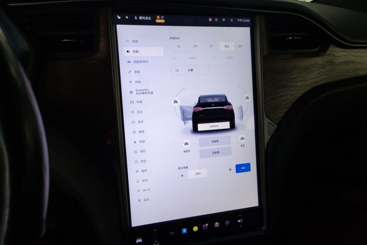 特斯拉 Model X 2019款 长续航版中控内饰16