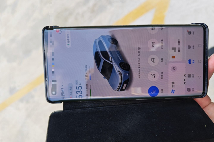 鸿蒙智行 问界M7 2024款 1.5T 后驱Plus版 6座中控内饰11