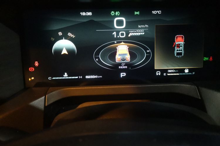 坦克300 2021款 越野版 2.0T 挑战者中控内饰15