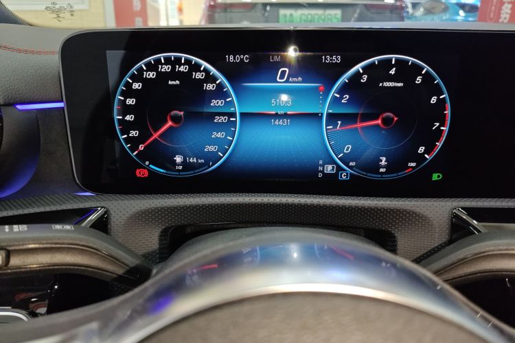 奔驰CLA 2022款 改款 CLA 200 猎跑车中控内饰14