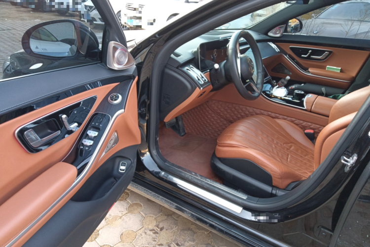 奔驰S级 2021款 S 400 L 商务型中控内饰20