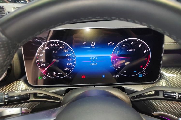 奔驰C级 2024款 改款 C 260 L 运动版中控内饰14