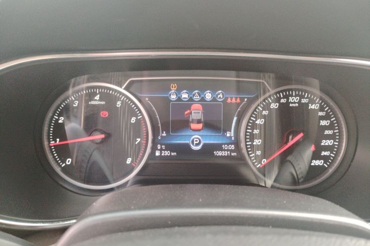 红旗H5 2018款 30TD 智联韵动版中控内饰14