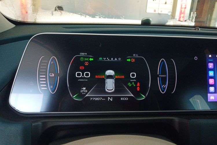 欧拉好猫 2021款 400km标准续航 雅典娜版 三元锂中控内饰14