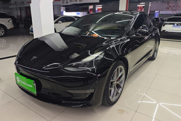 特斯拉 Model 3 2021款 Performance高性能全轮驱动版车身外观1