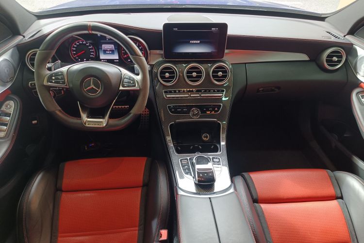 奔驰C级AMG 2015款 AMG C 63 S中控内饰12