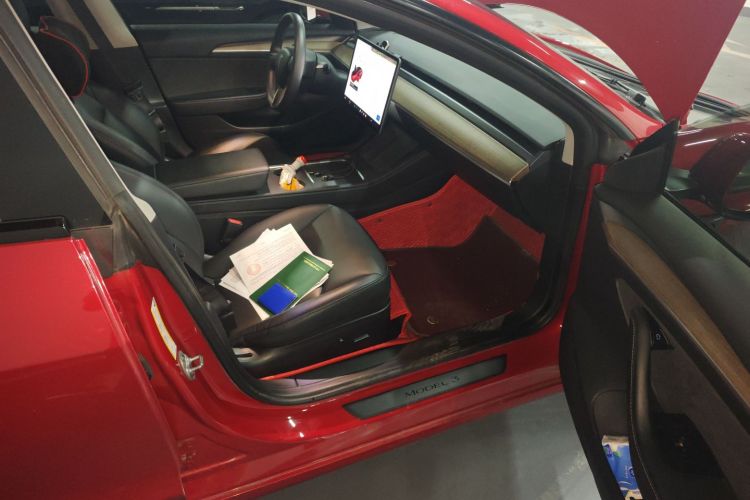 特斯拉 Model 3 2021款 改款 标准续航后驱升级版 3D1局部细节9005