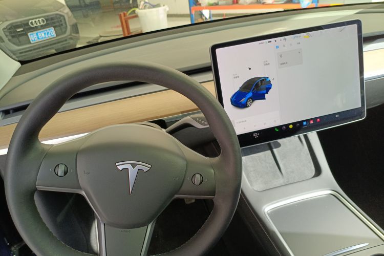 特斯拉 Model Y 2021款 标准续航后驱版中控内饰18