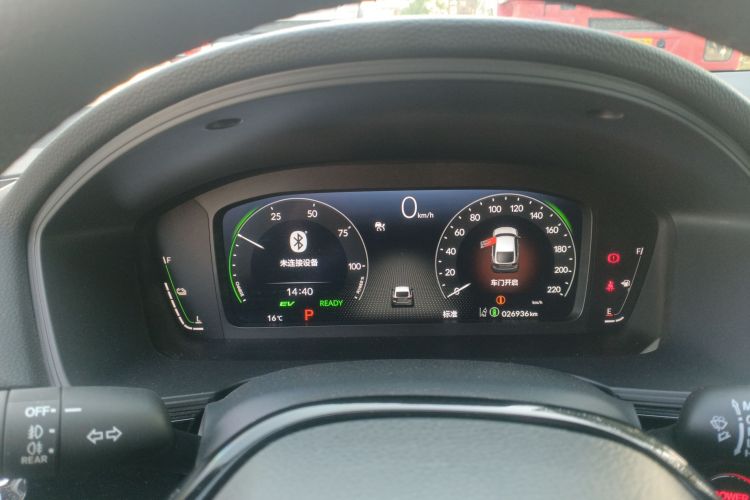 本田 思域 2023款 HATCHBACK 2.0L e:HEV 极曜版中控内饰14