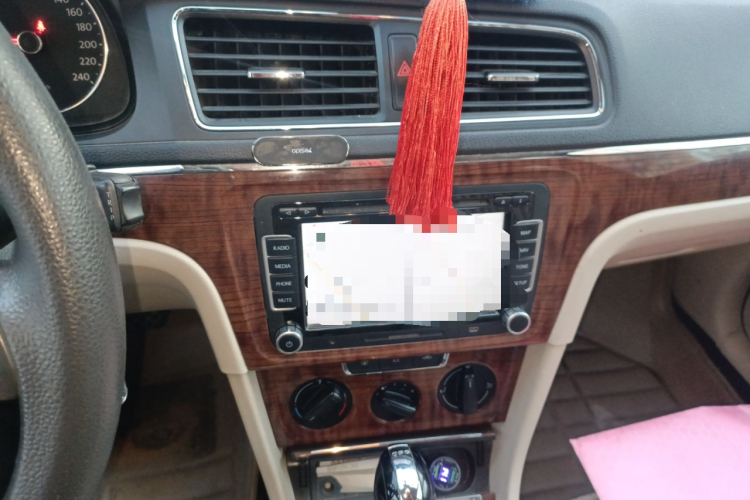 大众 朗逸 2013款 改款 1.4TSI DSG舒适版中控内饰16