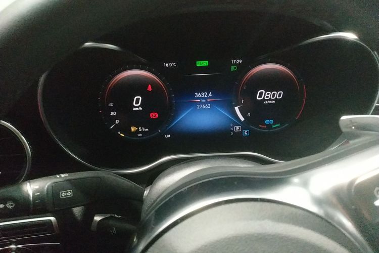 奔驰C级 2021款 C 260 L 运动星耀臻藏版局部细节14