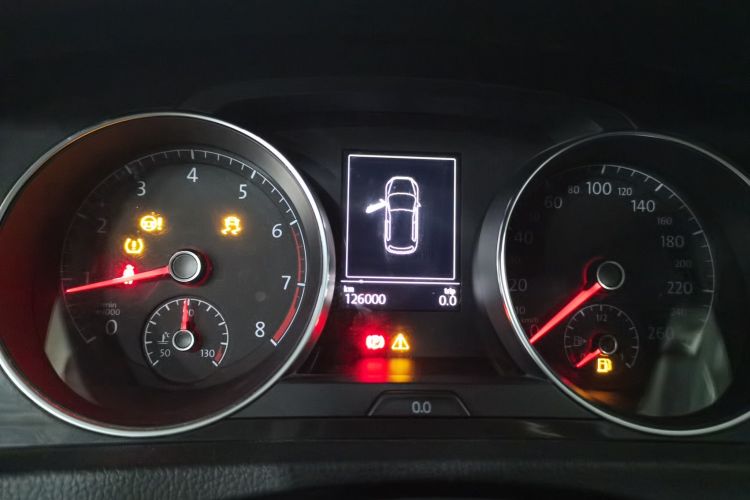 大众 高尔夫 2019款 280TSI DSG豪华型 国VI中控内饰14