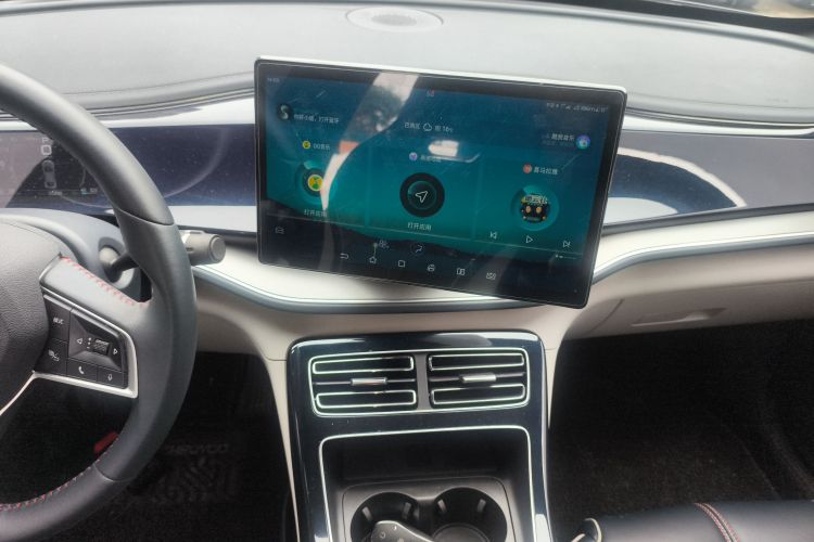 比亚迪 秦PLUS 2021款 DM-i 55KM 旗舰型中控内饰16