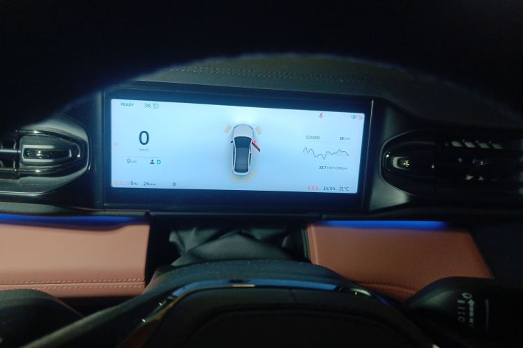 蔚来ES6 2020款 610KM 签名版中控内饰14