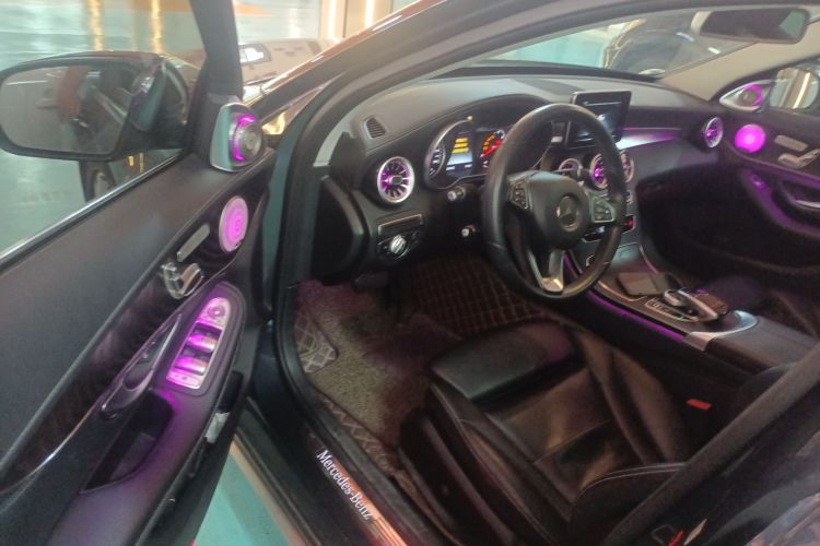 奔驰C级 2017款 C 200 L 运动版中控内饰7003