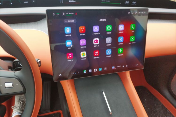 小米汽车 小米YU7 2025款 超长续航高性能四驱Max版中控内饰14