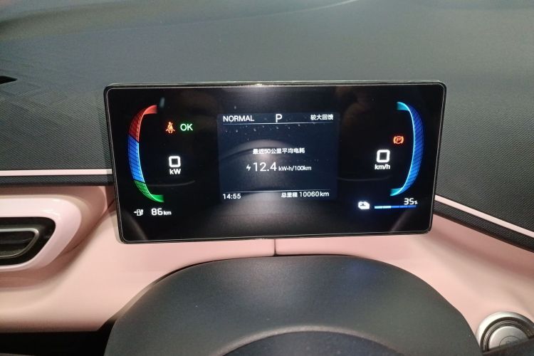 比亚迪 海鸥 2024款 荣耀版 305km 活力版中控内饰14