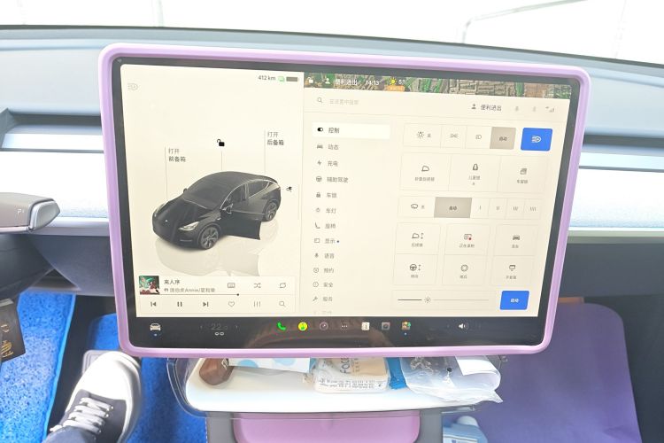 特斯拉 Model Y 2024款 后轮驱动版中控内饰14