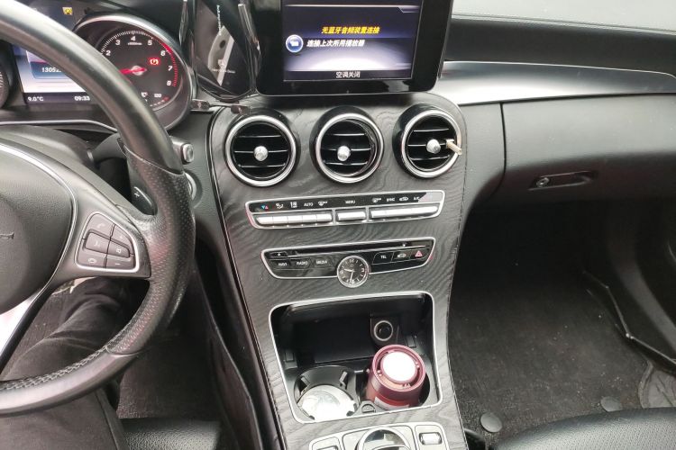 奔驰C级 2016款 C 200 L 运动型中控内饰16