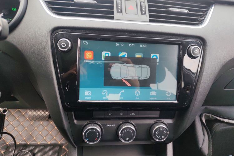 斯柯达 明锐 2019款 1.5L 自动豪华版中控内饰16