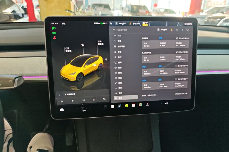 特斯拉 Model Y 2024款 后轮驱动版中控内饰14