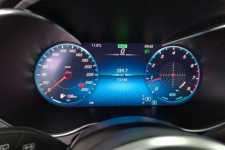 奔驰C级(进口) 2020款 C 260 旅行轿车中控内饰14