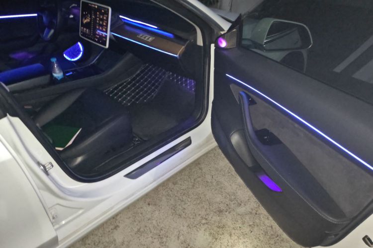 特斯拉 Model 3 2020款 改款 标准续航后驱升级版局部细节9005