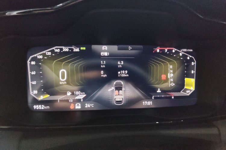 领克03 2022款 2.0TD DCT劲Pro中控内饰14