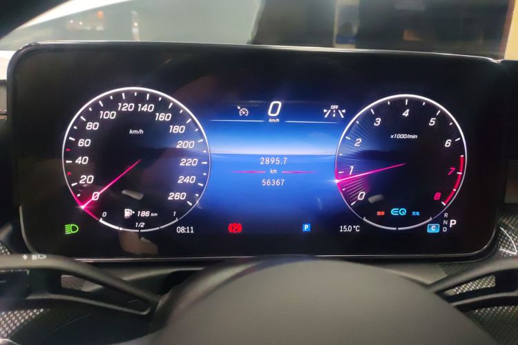 奔驰C级 2022款 C 260 L 运动版中控内饰14