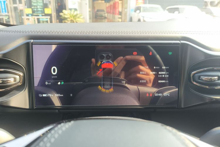 蔚来ES8 2020款 415KM 签名版 六座版中控内饰14