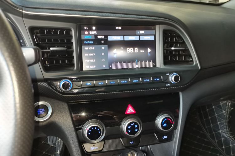 现代 领动 2020款 1.4T 双离合炫动·活力型中控内饰16