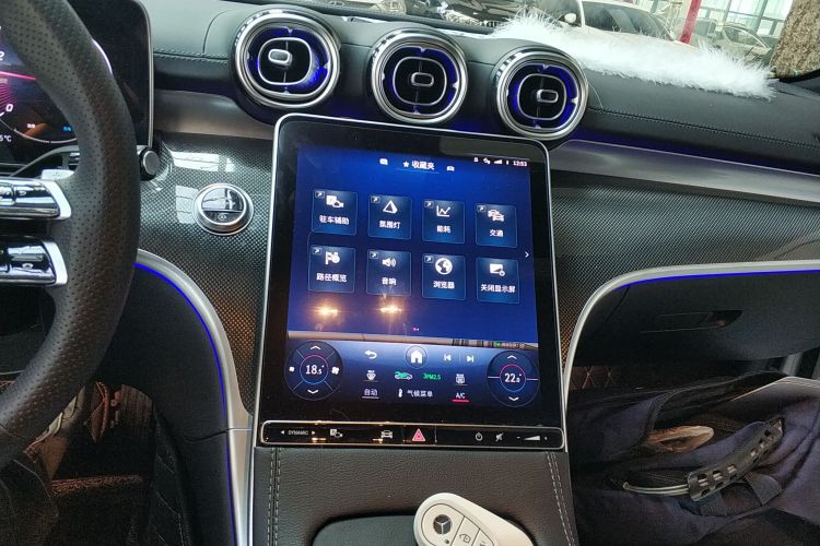 奔驰C级 2024款 改款三 C 260 L 运动版中控内饰16