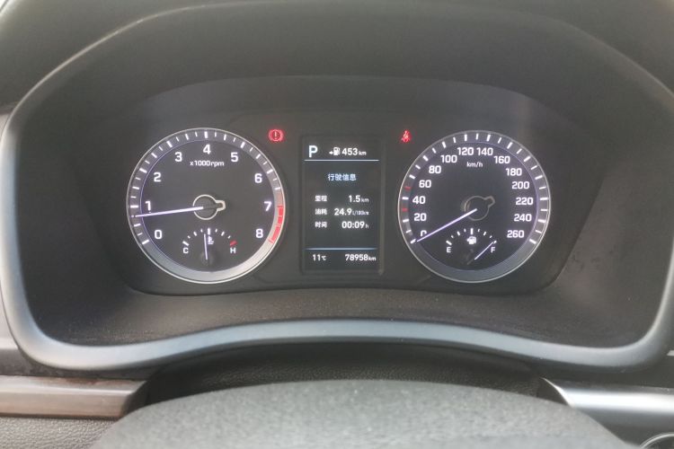 现代 索纳塔 2018款 2.0T TOP旗舰型 国V中控内饰14