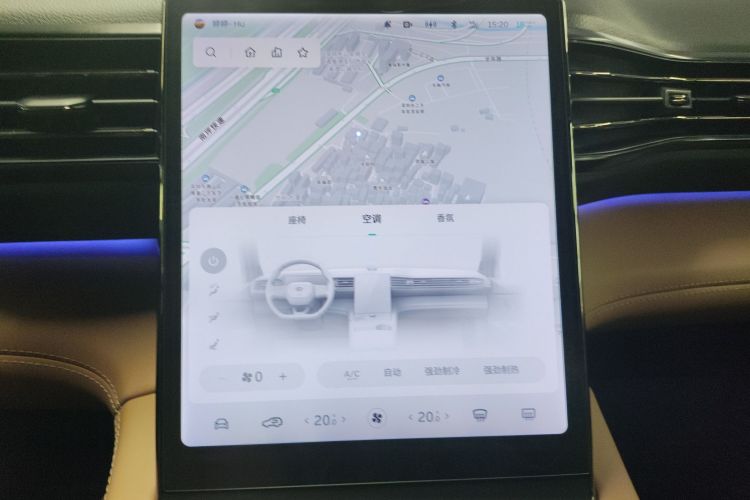 蔚来ES6 2020款 455KM 运动版中控内饰16