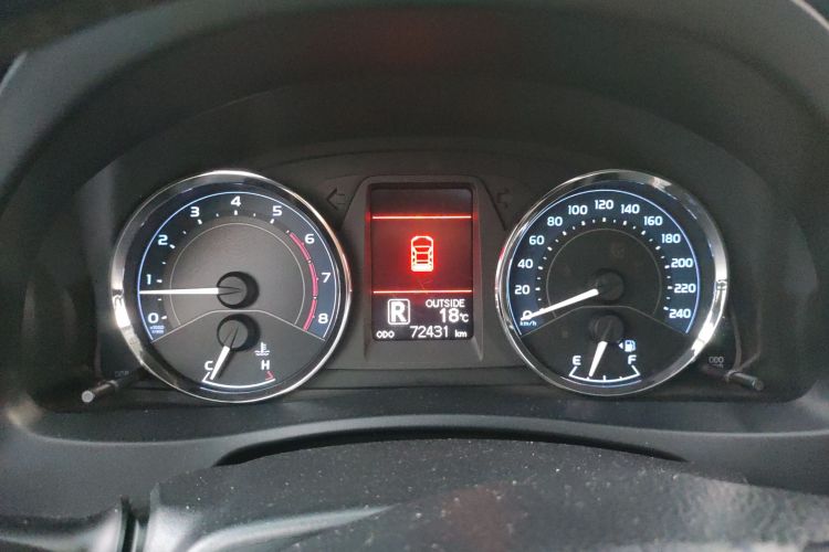 丰田 卡罗拉 2017款 改款 1.2T S-CVT GL-i中控内饰14