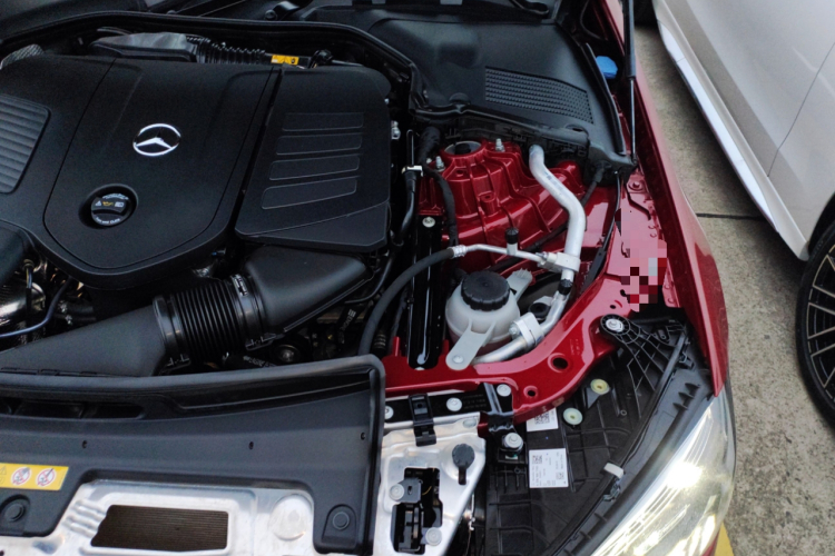 奔驰C级 2024款 改款 C 200 L 运动版机舱底盘26