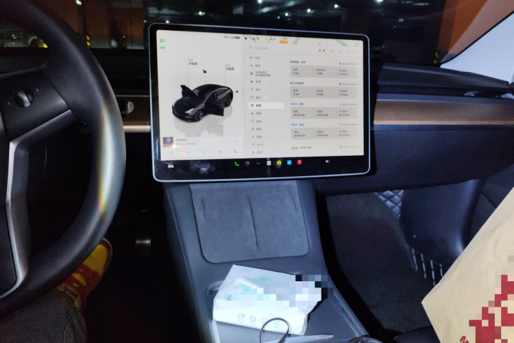 特斯拉 Model 3 2022款 后轮驱动版中控内饰16