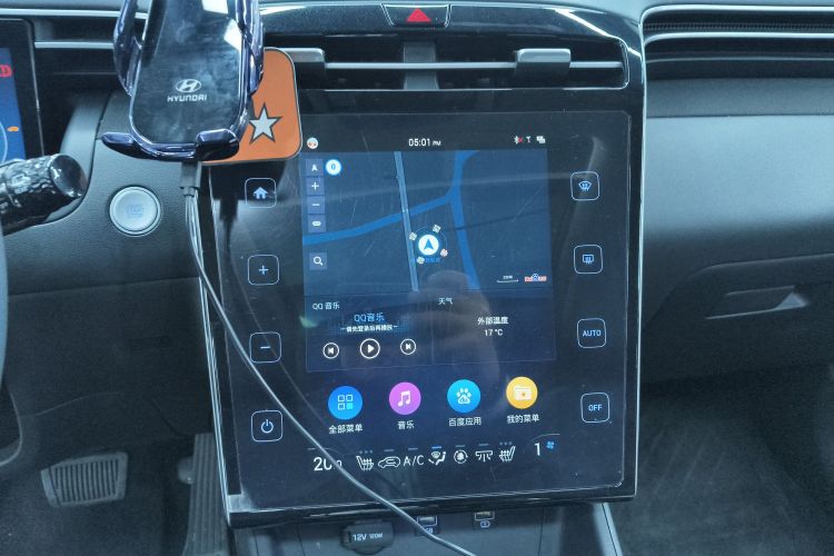 现代 2021款 途胜L 1.5T DCT LUX尊贵版中控内饰16