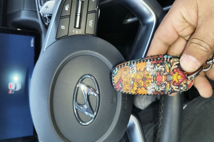 现代 2021款 途胜L 1.5T DCT LUX尊贵版中控内饰11