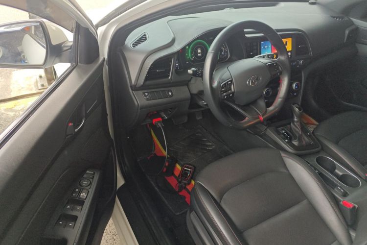 现代 领动 2019款 1.4T 双离合炫动·活力型中控内饰20