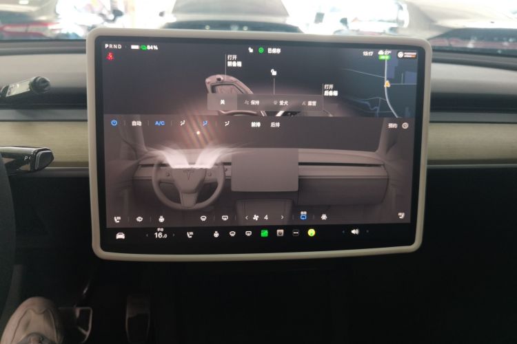 特斯拉 Model Y 2022款 改款 后轮驱动版中控内饰16
