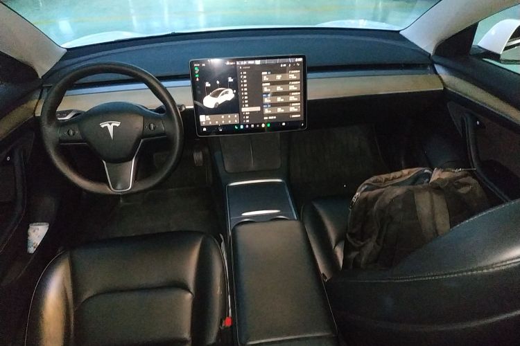 特斯拉 Model 3 2021款 标准续航后驱升级版中控内饰7002