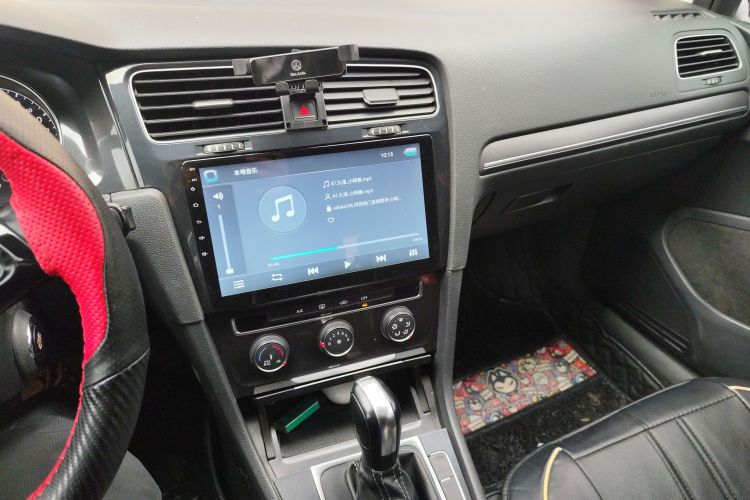 大众 高尔夫 2017款 230TSI 自动舒适百万辆纪念版中控内饰16