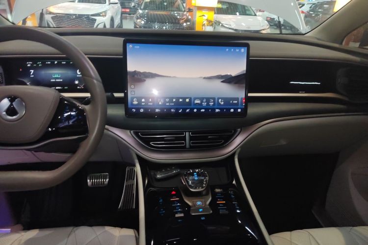 腾势D9 2022款 DM-i 970 四驱尊荣型中控内饰16