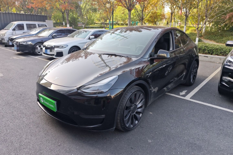 特斯拉 Model Y 2021款 Performance高性能全轮驱动版车身外观1