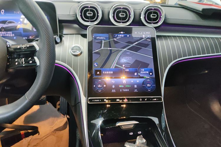 奔驰C级 2024款 改款二 C 260 L 运动版局部细节16