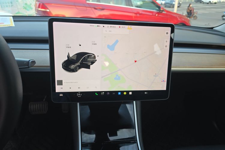 特斯拉 Model 3 2020款 改款 标准续航后驱升级版中控内饰16